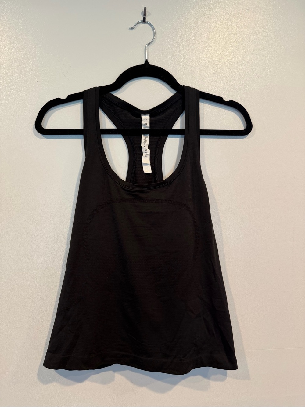 Lululemon Black Racerback Tank Top